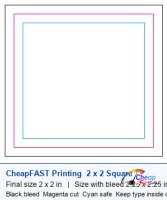 2 x 2 square 1 bleed template