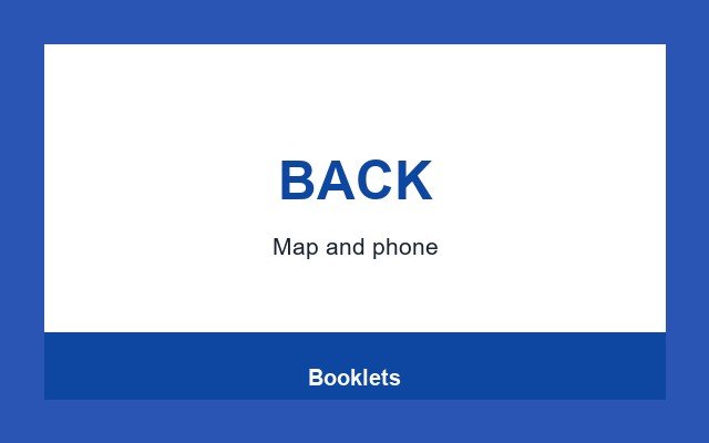 Booklets Design Studio Back panel