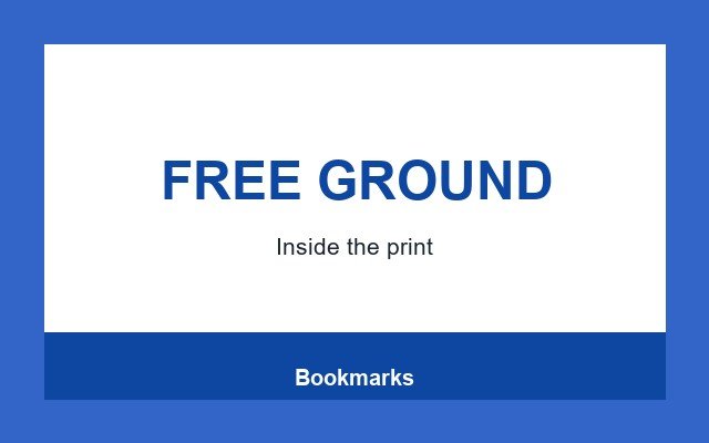 Bookmarks Design Studio Footer band