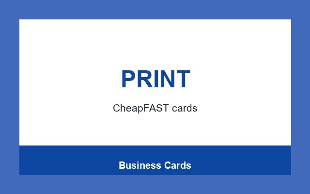 Business Cards Design Studio Bottom rule
