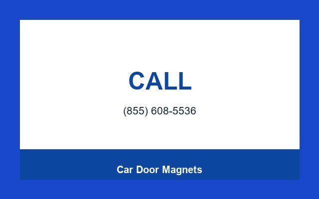 Car Door Magnets Design Studio Phone bar