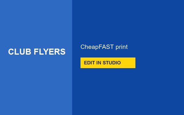 Club Flyers Design Studio Sale shout
