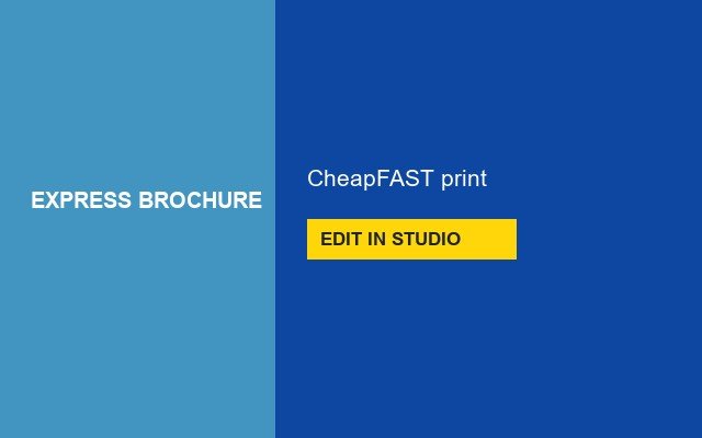 Express Brochures Design Studio Cover