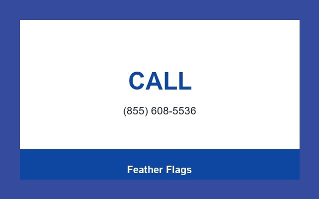 Feather Flags Design Studio Phone bar