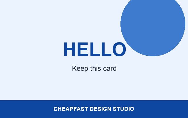 Folded Cards Design Studio Ice split