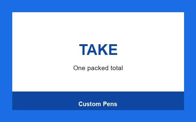 Custom Pens Design Studio Giveaway