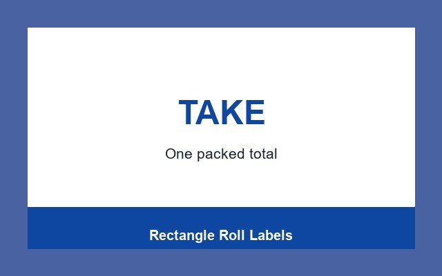Rectangle Roll Labels Design Studio Giveaway
