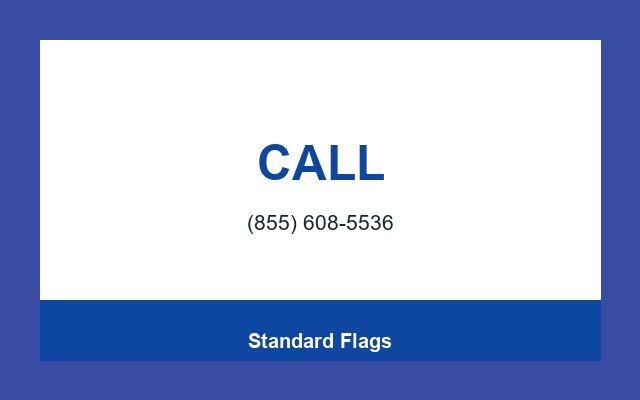 Standard Flags Design Studio Phone bar