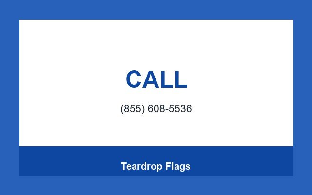 Teardrop Flags Design Studio Phone bar