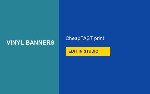 Vinyl Banners Design Studio Walkway