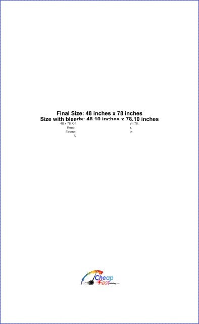 Bannerstands 48inx78in V guideline preview