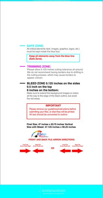 Retractablebanner 47inx83.75in V Front guideline preview