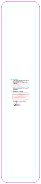 Bookmark 1.5inx7in V Round Front guideline preview