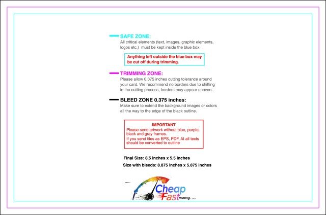 Booklet 5.5inx8.5in H Front guideline preview