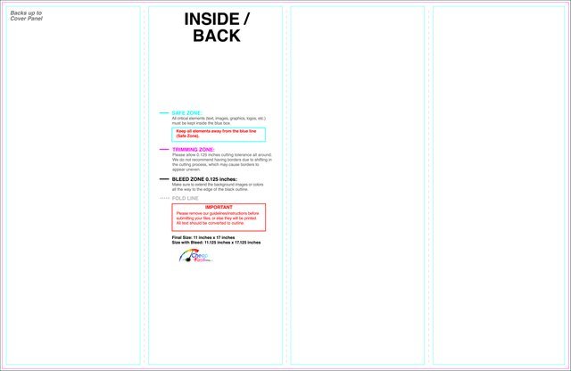 Brochure 11inx17in Parallelfold Inside guideline preview