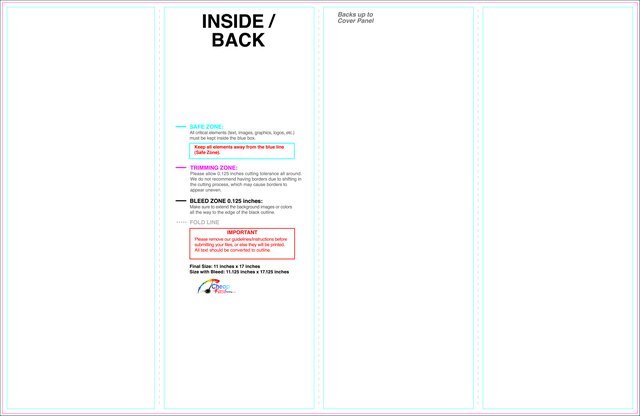 Brochure 11inx17in Reverse Parallelfold Inside guideline preview
