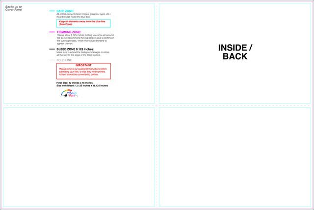 Brochure 12inx18in Halffold Then Half Inside guideline preview