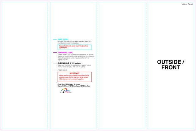 Brochure 12inx18in Parallelfold Outside guideline preview