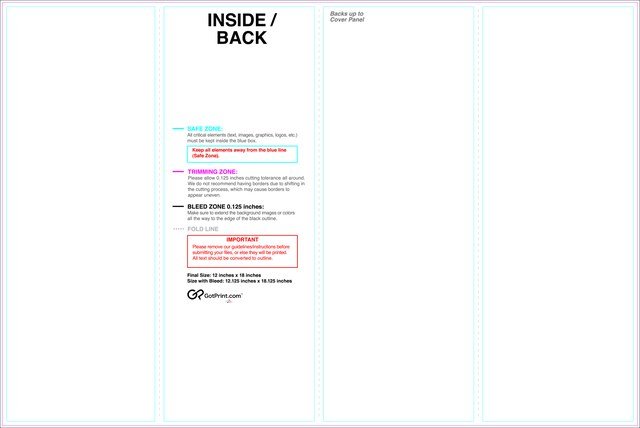 Brochure 12inx18in Reverse Parallelfold Front guideline preview