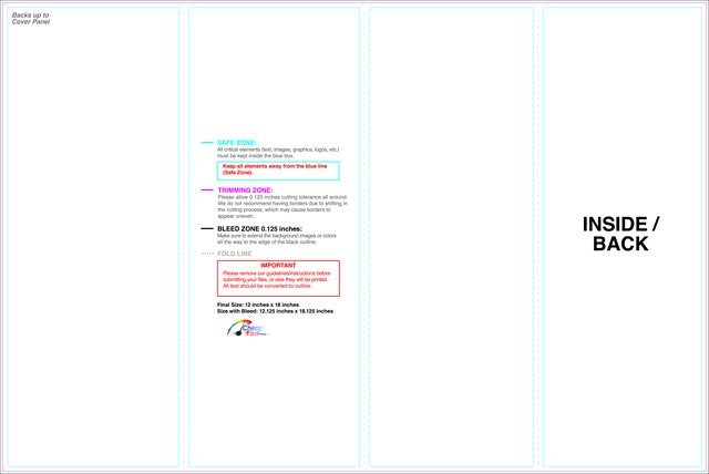 Brochure 12inx18in Rollfold Inside guideline preview