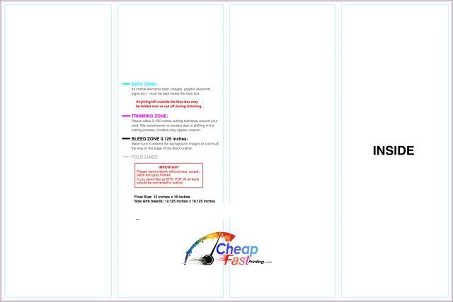 Brochure 12x18 Accordion Inside guideline preview