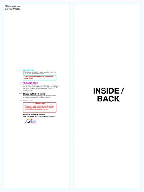 Brochure 9inx12in Panelfold Front guideline preview