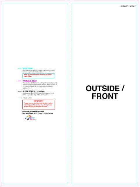 Brochure 9inx12in Panelfold Outside guideline preview