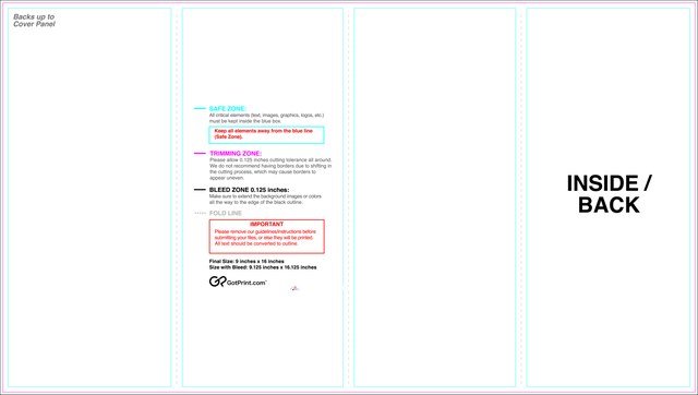 Brochure 9inx16in Accordionfold Front guideline preview