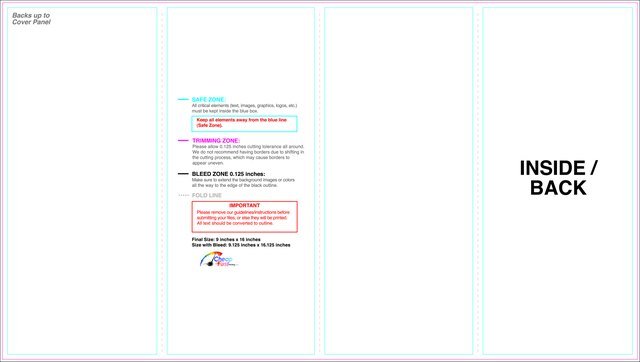 Brochure 9inx16in Accordionfold Inside guideline preview