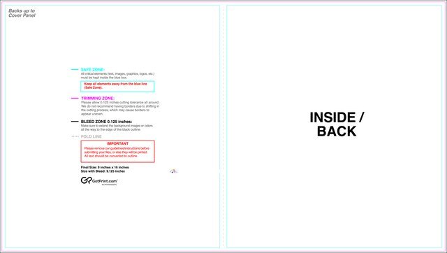 Brochure 9inx16in Halffold Front guideline preview