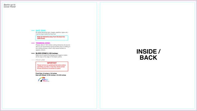 Brochure 9inx16in Halffold Inside guideline preview