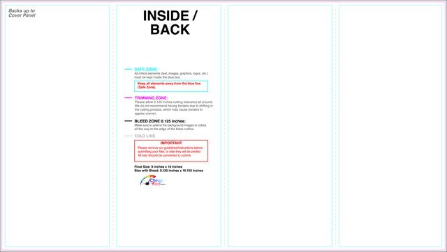 Brochure 9inx16in Parallelfold Inside guideline preview