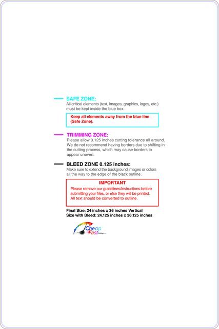 Carmagnets 24inx36in V Round Front guideline preview