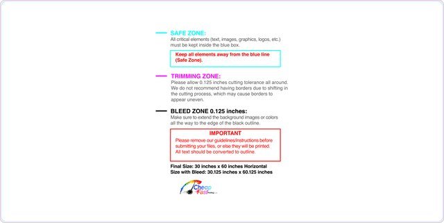 Carmagnets 30inx60in H Round Front guideline preview