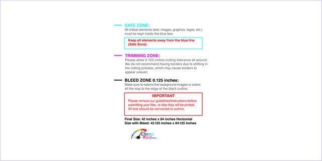 Carmagnets 42inx84in H Front guideline preview