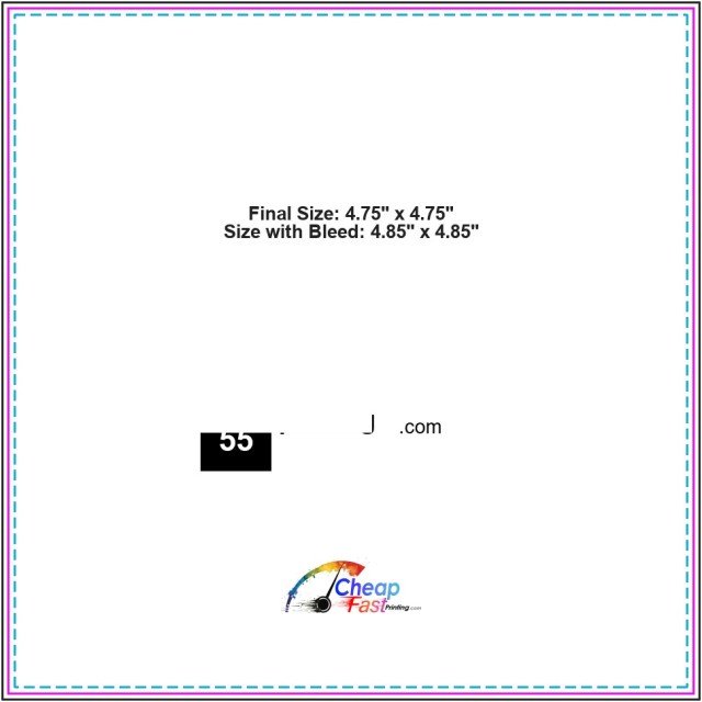 Cd Insert 4.75inx4.75in Front guideline preview