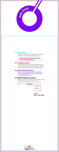 Doorhanger 4.25inx11in Back V guideline preview