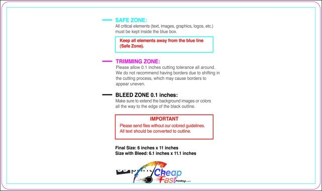Eddm Postcard 6.5inx11in Round guideline preview