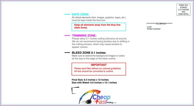 Eddmpostcard 6.5inx12in H Front Eddm Side guideline preview