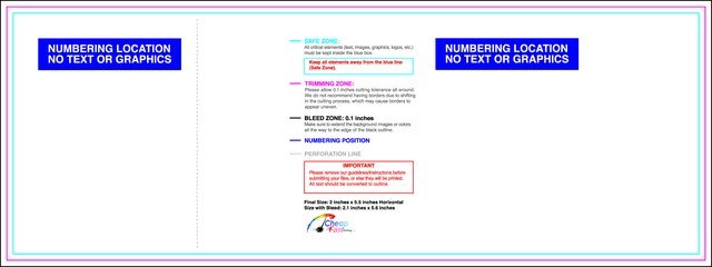 Eventtickets 2inx5.5in H T Perforated Back guideline preview