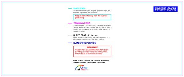 Eventtickets 3.5inx8.5in H T Front guideline preview