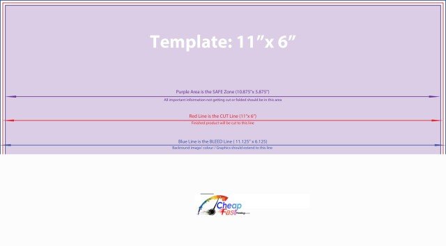 Clubflyers 6inx11in H guideline preview