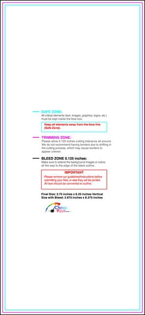 Flyer 3.75inx8.25in V Front guideline preview