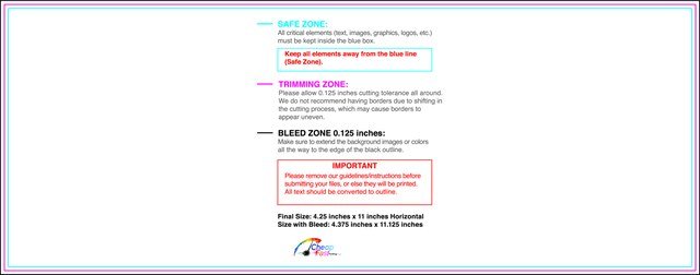 Flyer 4.25inx11in H Front guideline preview