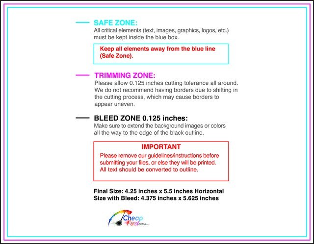 Flyer 4.25inx5.5in H Front guideline preview
