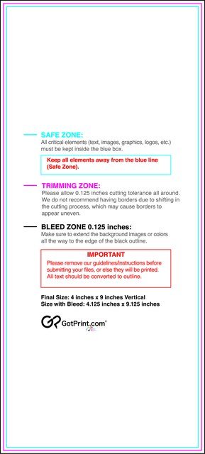 Flyer 4inx9in V Front guideline preview