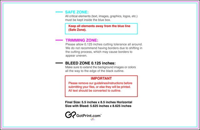 Flyer 5.5inx8.5in H Front guideline preview