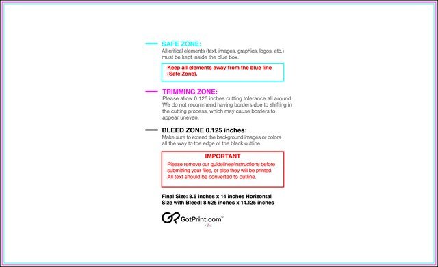 Flyer 8.5inx14in H Front guideline preview