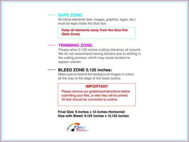 Flyer 9inx12in H Front guideline preview