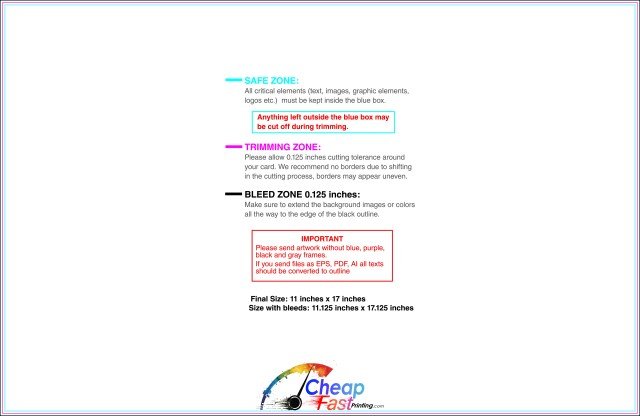 Flyers 12inx18in V guideline preview